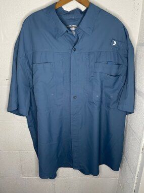 Reel Legends Lightweight Button Down Shirt